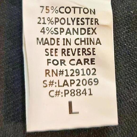 ✨ Brand New “RICH” Rhinestone Two-Piece Set – Size Large ✨ - Picture 5 of 5